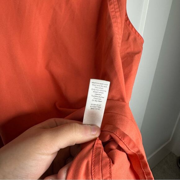 Athleta Zephyr Tank Top Coral Lightweight Flowy Fit Size XXS - Picture 6 of 6